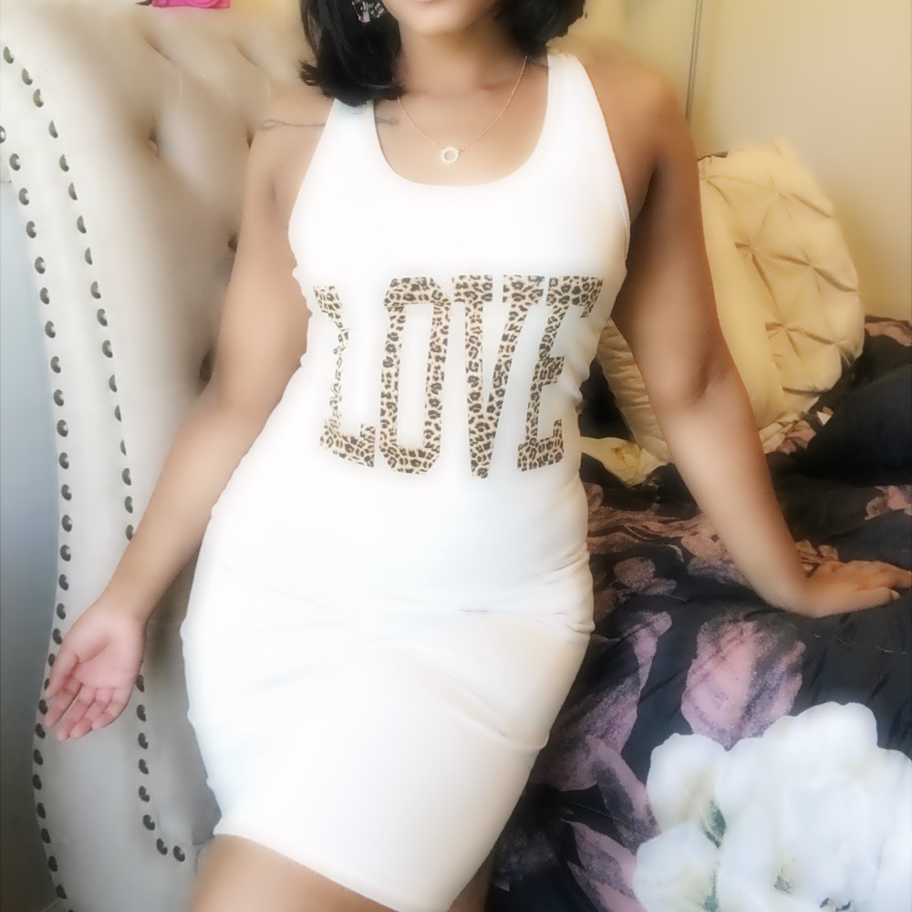 Love Graphic Dress